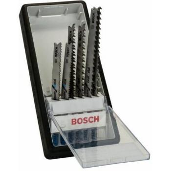 Bosch 6 Piece T-Shank Jigsaw Blade Set