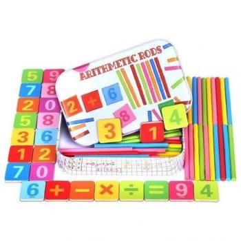 Montessori Zahlenstifte & Lernkarten Set