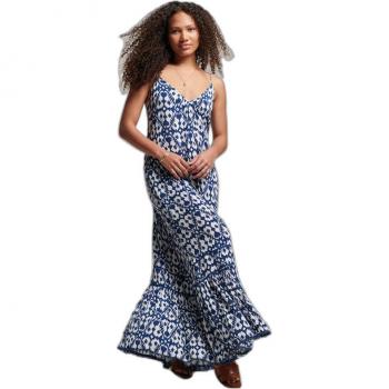 Superdry Cami Vestido Vintage Long Beach