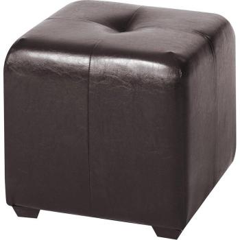 Coussin de fauteuil en cuir couleur unie MJ1031