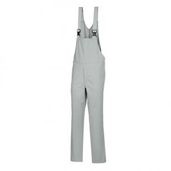 BP Latzhose Unisex, hellgrau, Größe S