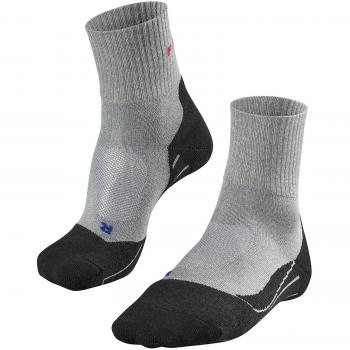 Calzini da Trekking Uomo Falke TK2 Short Cool Antivesciche Grigio 44-45