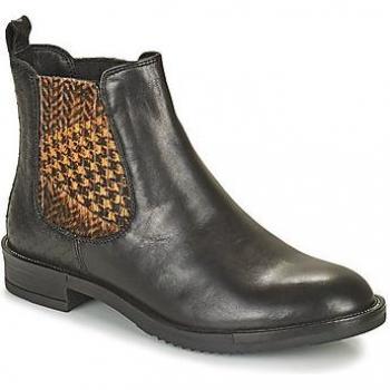 Fretina Café Noir Couture-Stiefel