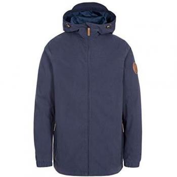 DLX Corrigan Outdoor‑Jacke Herren – Marineblau – wasserdicht & verstellbare Kopfbedeckung