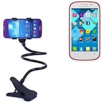 Soporte de escritorio para Alcatel One Touch Pop C3, color negro