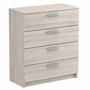 M&S Commode Prins Shannon en chêne 81x80x38 cm Chambre