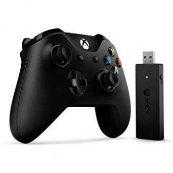 Manette sans fil Microsoft Xbox One avec Adaptateur PC