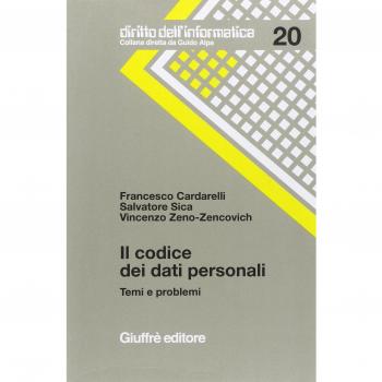 Il codice dei dati personali. Temi e problemi