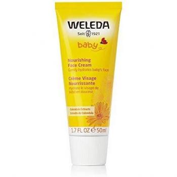Crema de fata hidratanta cu galbenele Baby, 50 ml, Weleda