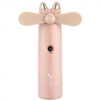 Ventilador Mini Humidificador 2 en 1 Rosa