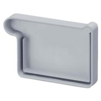 Embout Gouttière PVC 115mm Caisson Gauche