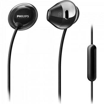 Philips SHE4205BK Flite Hyprlite In-Ear Kopfhörer mit Mikrofon schwarz