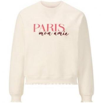 Rich & Royal 3-D-Stickerei Sweatshirt für Damen