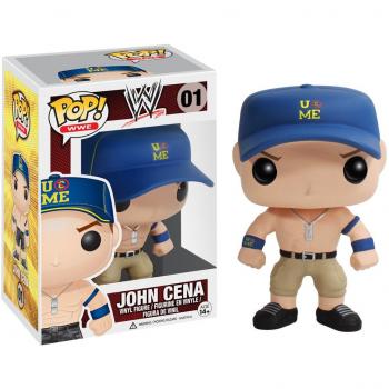FunKo 3414 WWE John Cena Actionfigur mit blauer Kappe
