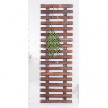 Mur de fleurs en bois massif pour balcon
