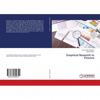 Chaudhuri, Tamal Datta: Empirical Research In Finance