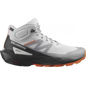 Salomón Elixir Mid Activ Bota Trekking Hombre 48 – Color Gris y Naranja