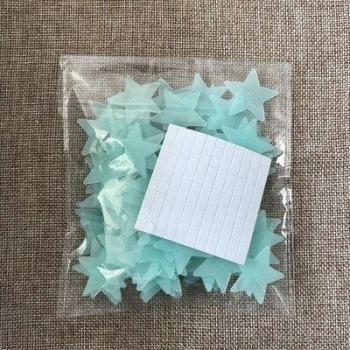 100pcs Fluorescent Star Stickers