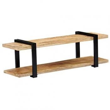VidaXL 130x40x40 cm TV Cabinet in Solid Mango Wood