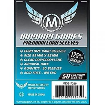 Mayday Games 59 x 92 mm Euro Premium Spielkartenhüllen