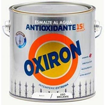 Esmalte Antioxi. Bri. 2,5 Lt Bl Ext. Liso Titan Oxiron Al Ag