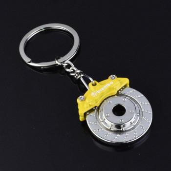 Disc Brake Hub Keychain