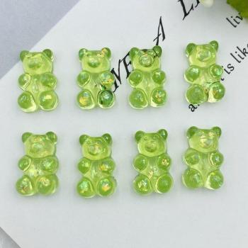 20Pcs Adorable Bear Flatback Cabochons for Crafts