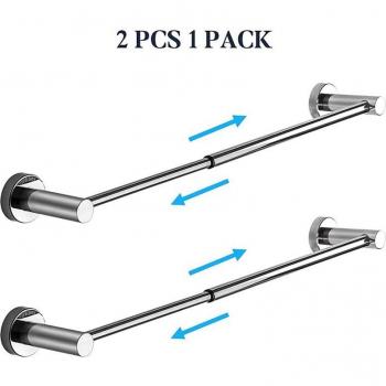 Adjustable Towel Bars 15.2 to 27.8 Inches