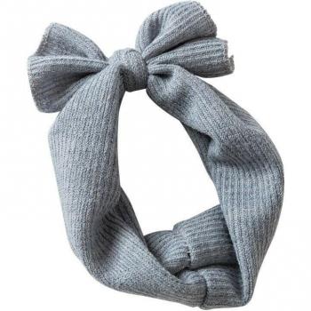 Couvre-chef en coton pour fille avec nœud de lapin
