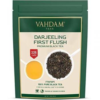 VAHDAM First Flush Darjeeling Tea (200 Cups)