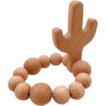 Pince-factice pour sucette en bois