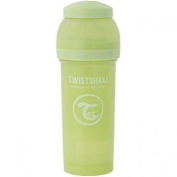 Biberón Verde Twistshake con Filtro Anti‑Cólico 260 ml