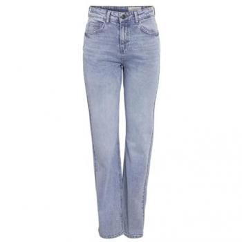 Noisy May Straight Blue Denim Mujer