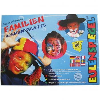 Eulenspiegel Profi-Make-Up Palette für Familien