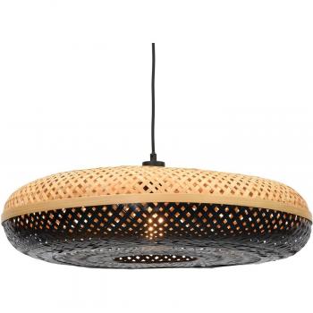 GOOD & MOJO Palawan Pendant Lamp Natural/Black Ø60cm