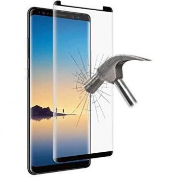 Puro Glass Protector Standard con Frame Case Friendly per Samsung Galaxy Note 8 2017 5.7 Nero