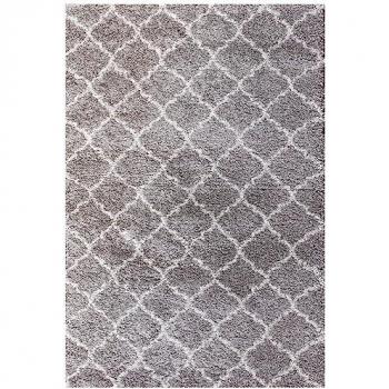 Dekoria Teppich Royal Marokko 67x130cm light grey cream