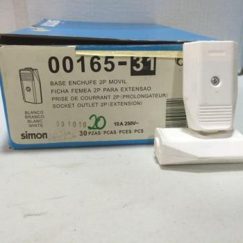 Base Enchufe Móvil 10A 230V Simon