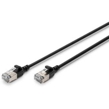 Câble patch numérique slim Cat 6A F‑FTP Digitus AWG 32/7 – Ne