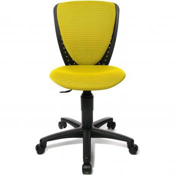 Topstar 70570BB90 High S'cool – Gelbes Kinder‑Bürostuhl, ideal für den Schul