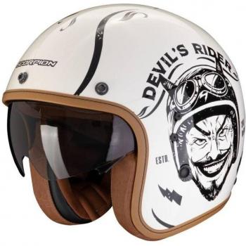 Casco Scorpion Belfast EVO Romeo Jet Grigio Nera XL