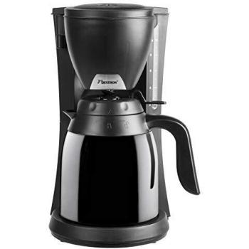 Bestron ACM730T, Macchina per Caffè da 800W – 10 tazze – Nero