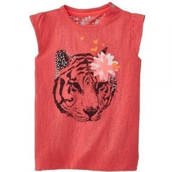 Camiseta para niña Name it Iben, color calypso coral, talla 2 años