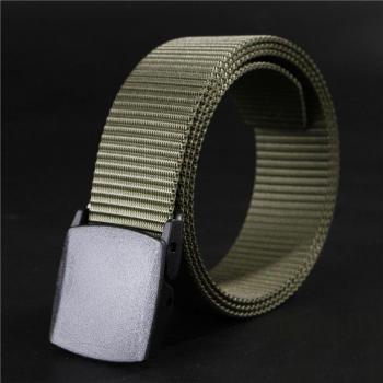 Youth-Friendly Woven Canvas Belt