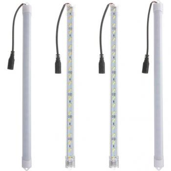 30CM LED Strip Light U Shape 12V 21 SMD Aluminum Alloy 4.2W