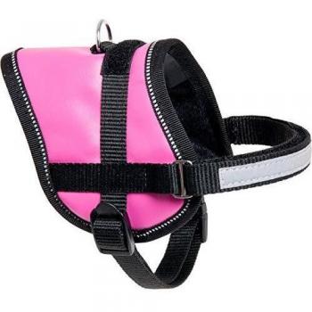 Arnés de nylon para perros pequeños color rosa
