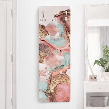 Modernes Hakenpaneel mit Aquarell-Design