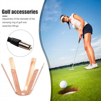 Espaciadores para palos de golf con adaptador universal en latón, accesorios para cabezales