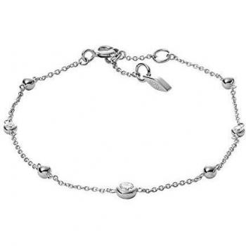 Pulsera Glitz By The Yard – Brillo Plateado