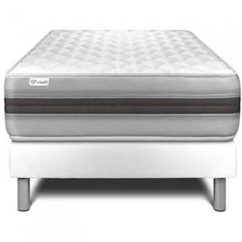 Vitalmemo Duo Confort 120x190 cm – Blanc